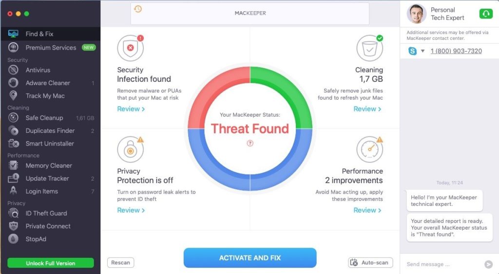 mac keeper test